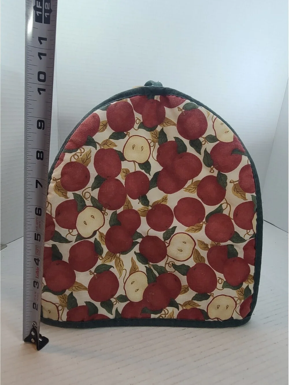 Country Apple Quilted Vintage Mixer Cover Cottage Farmhouse